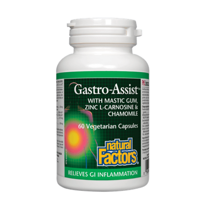 Natural Factors Gastro Assist 60vcaps