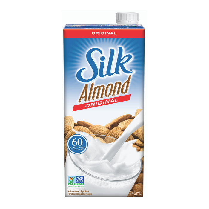 Silk True Almond Original Beverage 946ml (Shelf Stable)
