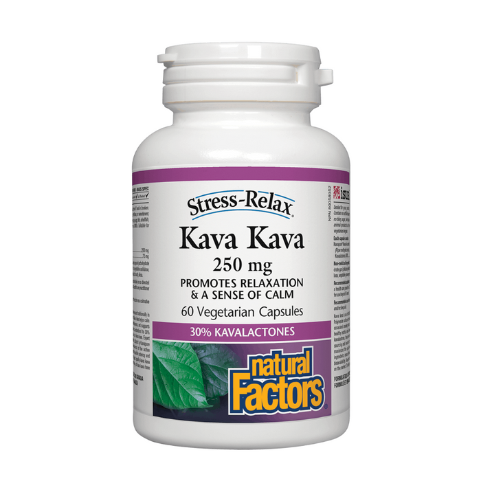 Natural Factors Kava Kava 60 vcaps
