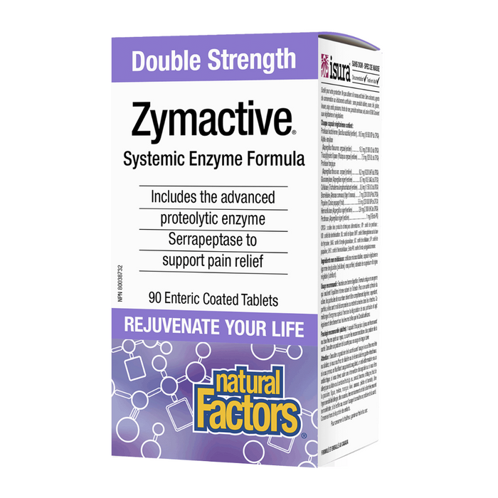 Natural Factors Zymactive Double Strength 90 tabs