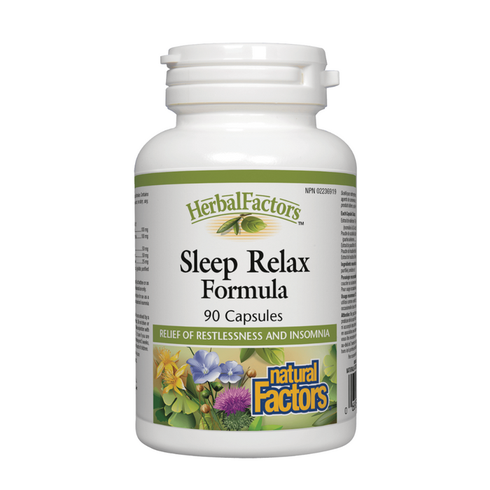 Natural Factors Sleep Relax Formula 90 caps