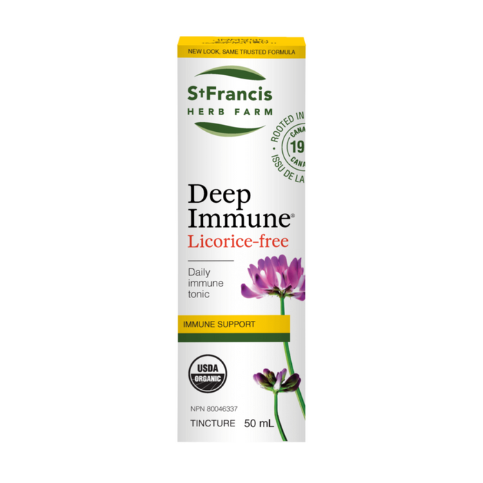 St Francis Deep Immune Licorice Free 50ml