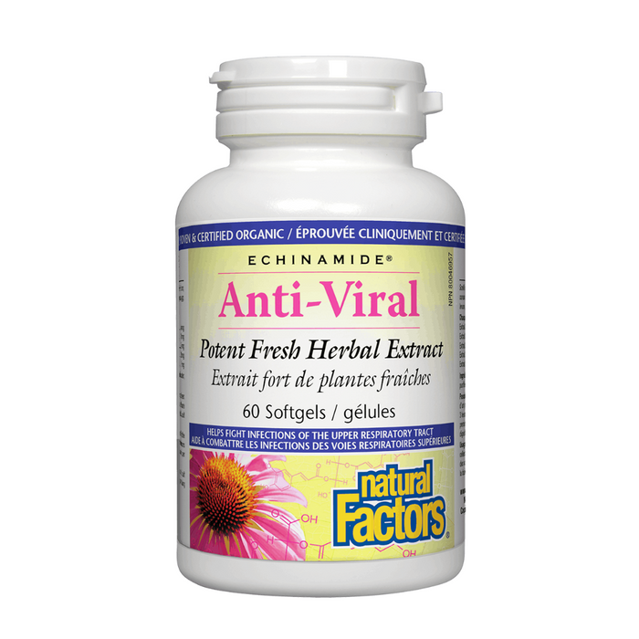 Natural Factors Echinamide Anti-Viral 60sg
