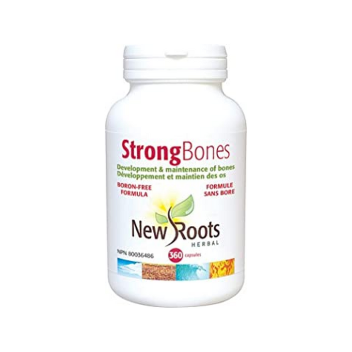 New Roots Strong Bones Boron Free 360cap — Natural Food Pantry Online Store