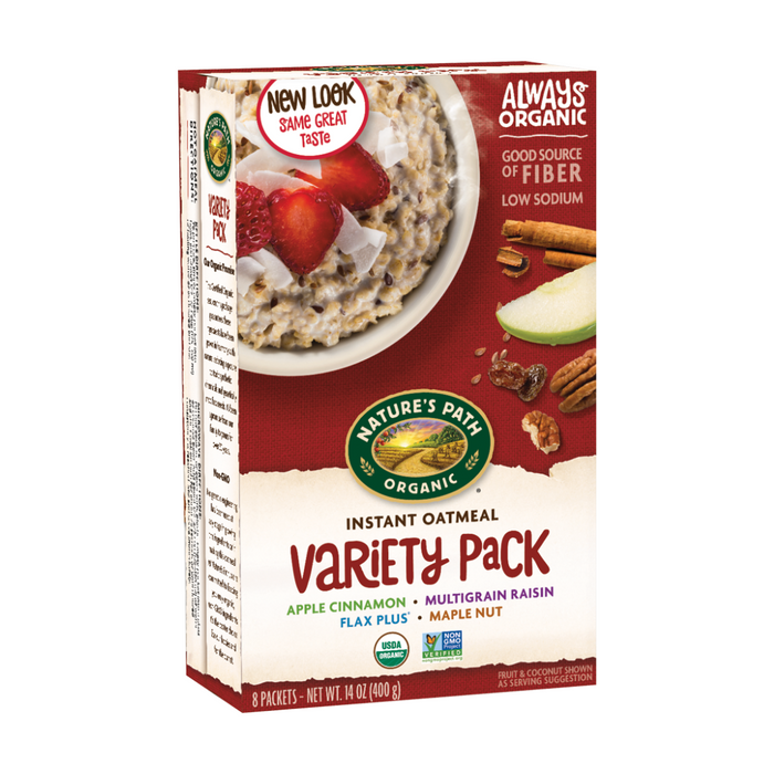 Nature's Path Gluten Free Variety Hot Oatmeal Cereal