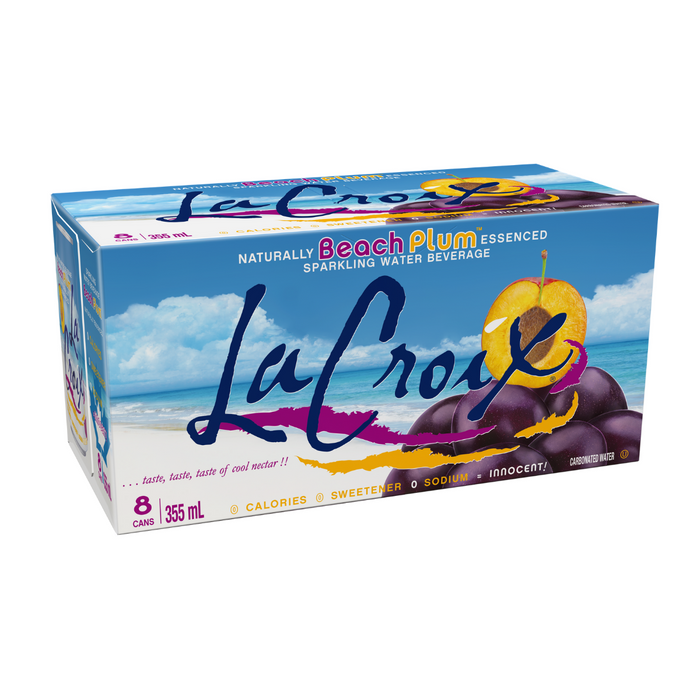 LaCroix Sparkling Water Beach Plum 8 Pack