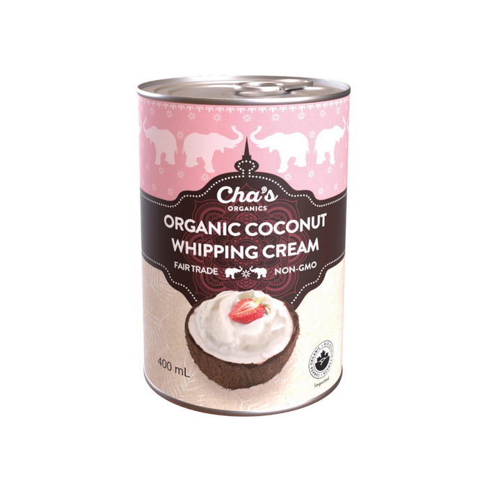 Cha's Organic Whipping Cream 400ml