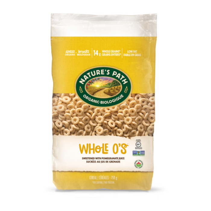 Nature's Path Eco Pk G/F Whole O's Cereal 750g
