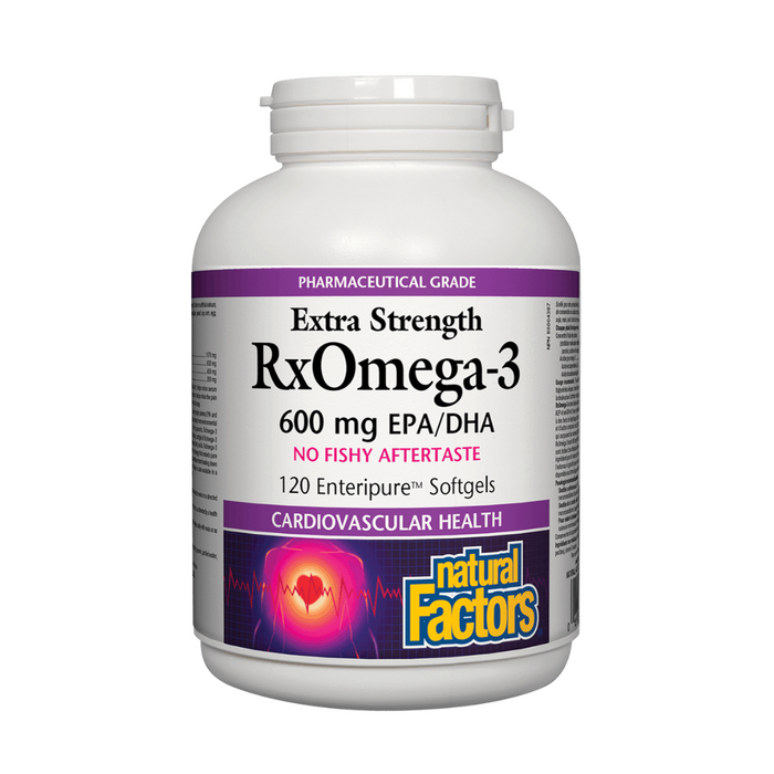 Natural Factors RX-Omega 3 Extra Strength 120 softgels