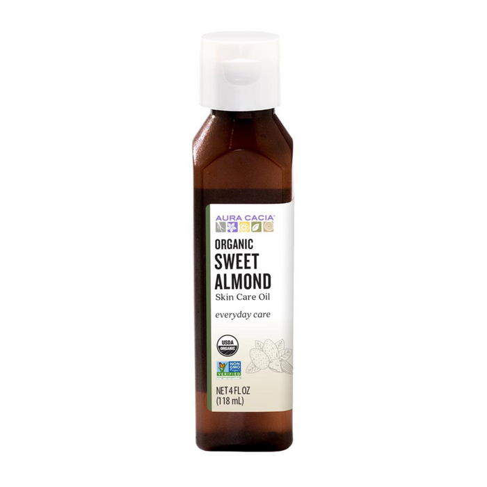Aura Cacia Organic Skin Care Oil Sweet Almond 118ml