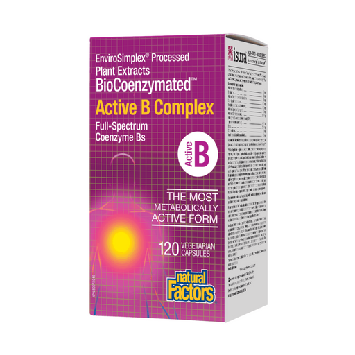 Natural Factors Active B-Complex 120caps