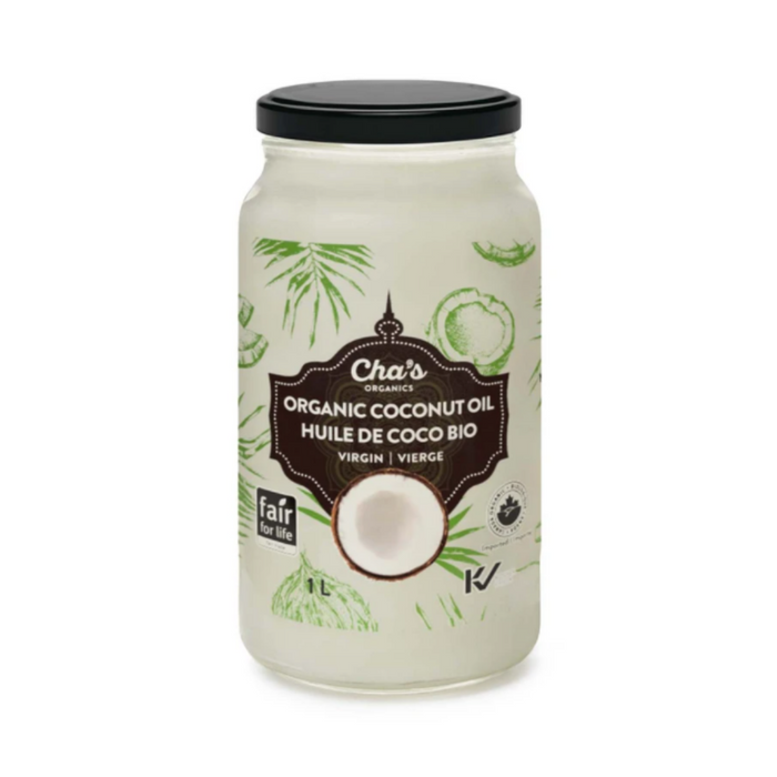 Cha's Organic Virgin Coconut Oil 1L