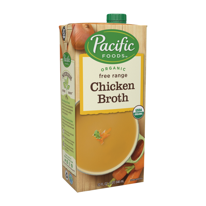 Pacific Foods G/F Organic Chicken Broth 946ml