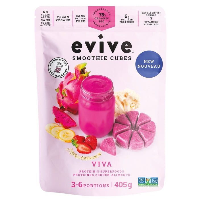 Evive Organic Smoothie Cubes Viva 405g