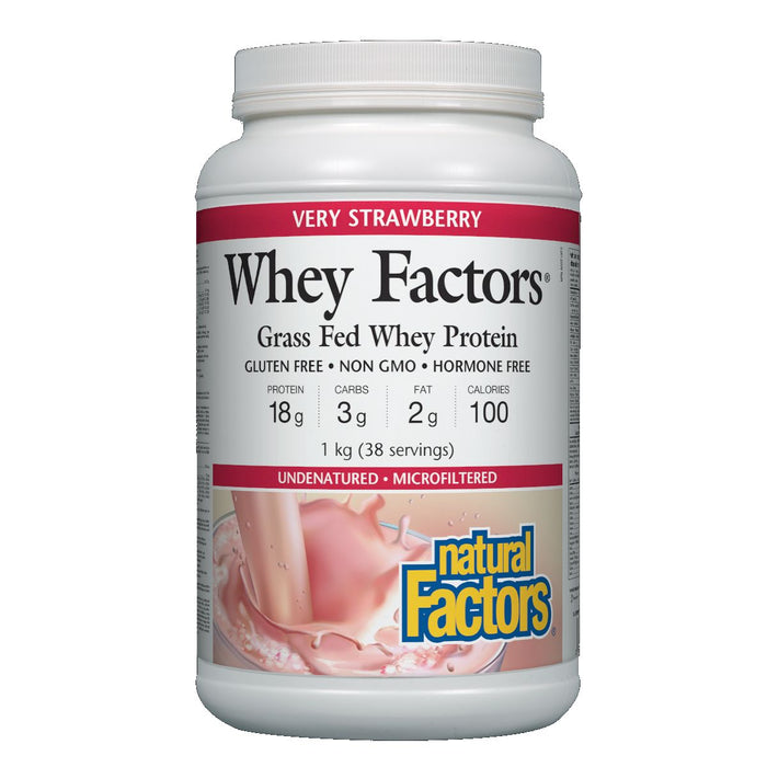 Natural Factors Whey Factors 1kg — Natural Food Pantry Online Store
