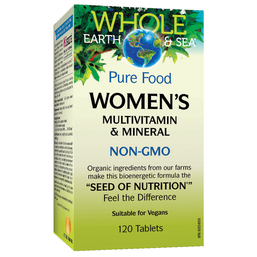 Whole Earth and Sea Women's Multivitamin & Minerals 120 tabs