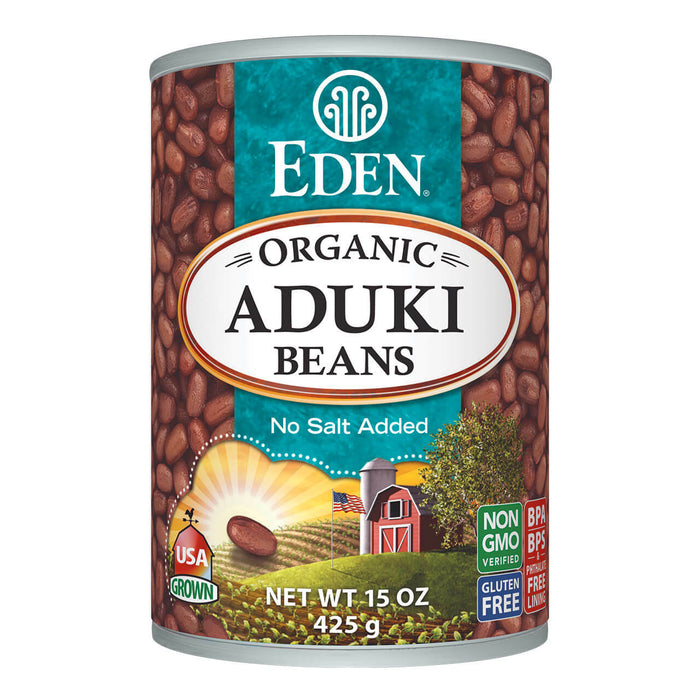 Eden Organic Aduki Beans 398ml