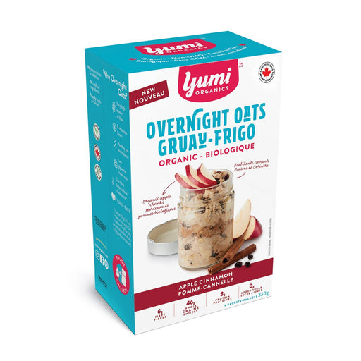 Yumi Organics Overnight Oats Apple Cinnamon
