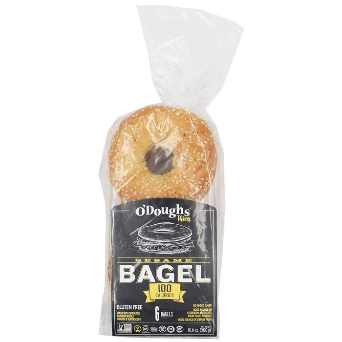 O'Doughs G/F Bagel Thins Sesame 300g