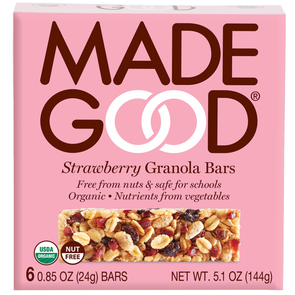 Made Good Granola Bars Strawberry 5pk