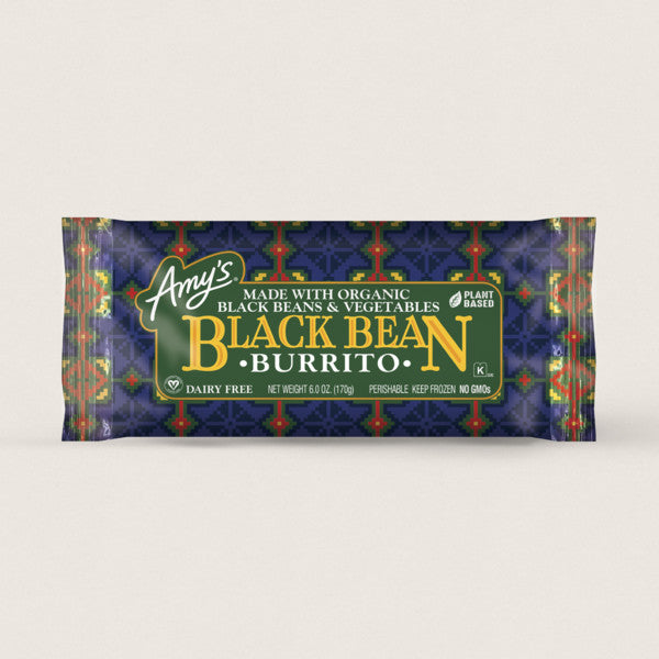 Amy's Burrito Black Bean 170g