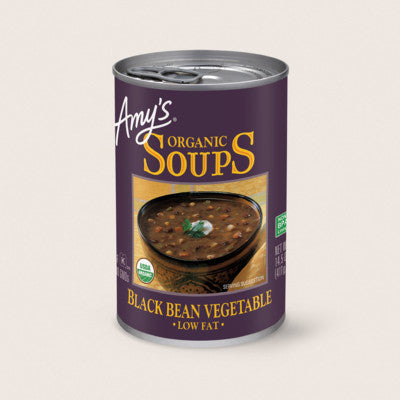 Amy's Black Bean Vegetable Soup 398ml