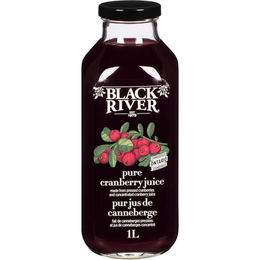 Black River Juice Pure Cranberry 1L