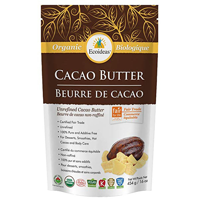 Ecoideas Cacao Butter 454g