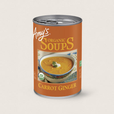 Amy's Soup Organic Carrot Ginger 398ml
