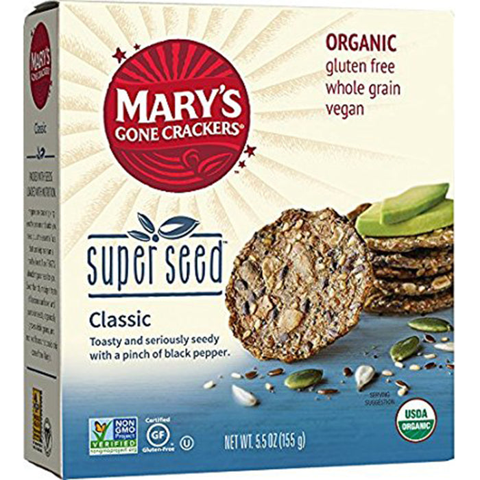 Mary's Super Seed Crackers Classic