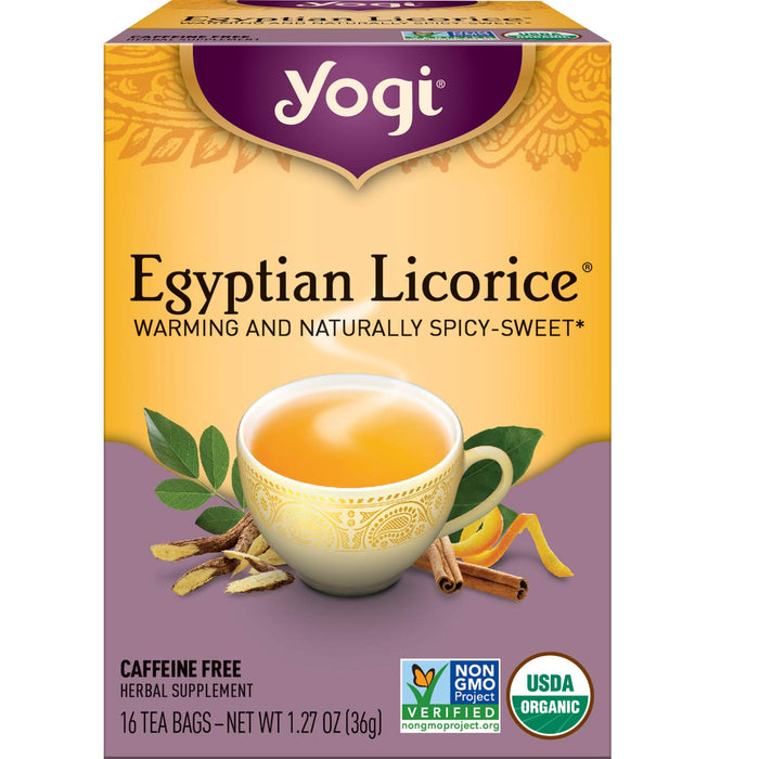 Yogi Tea Organic Egyptian Licorice Spice
