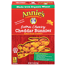 Annie's Homegrown Cheddar Bunnies Crackers