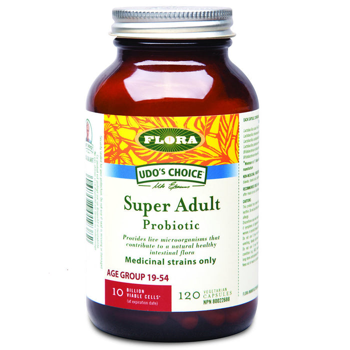 Flora Udo's Super Adult Probiotic 120 Cap
