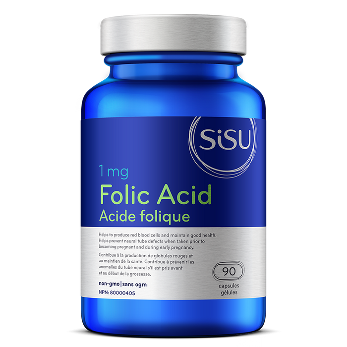 Sisu Folic Acid 1mg 90 caps