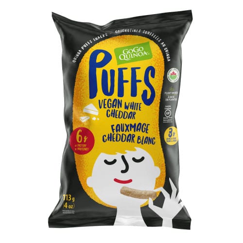 Gogo Quinoa Puffs Vegan White Cheddar