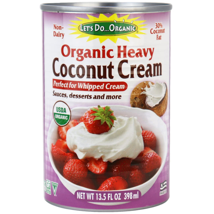 Let's Do Organic Heavy Coconut Cream 398ml