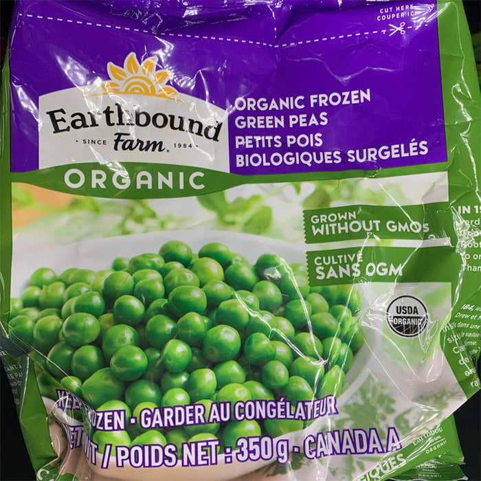 Earthbound Farm Organic Frozen Green Peas 350g