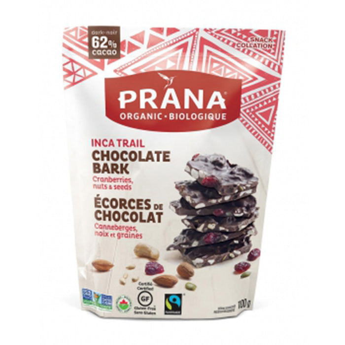 Prana Inca Trail Chocolate Bark 100g at Natural Food Pantry