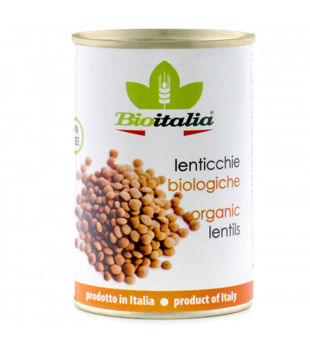 Bioitalia Beans Lentils Boiled Organic 398mL