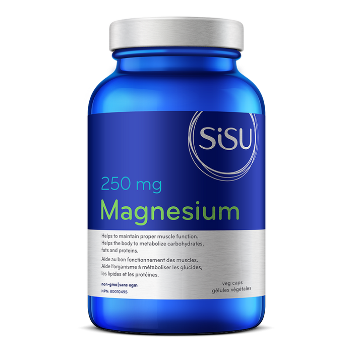Sisu Magnesium 250mg 200 veg caps