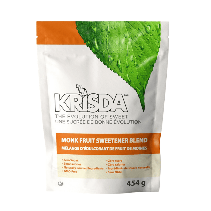 Krisda Monk Fruit Sweetener Spoonable 454g