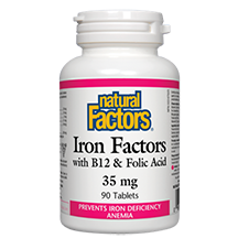 Natural Factors Iron Factors 35mg 90tabs