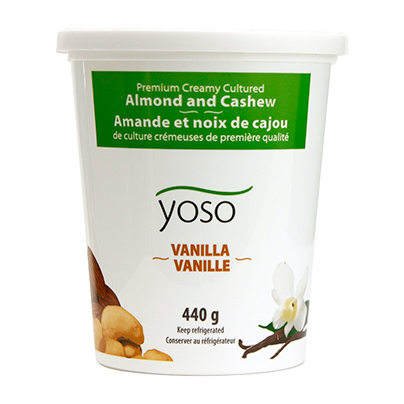 Yoso Almond Cashew Vanilla Yogurt 440g
