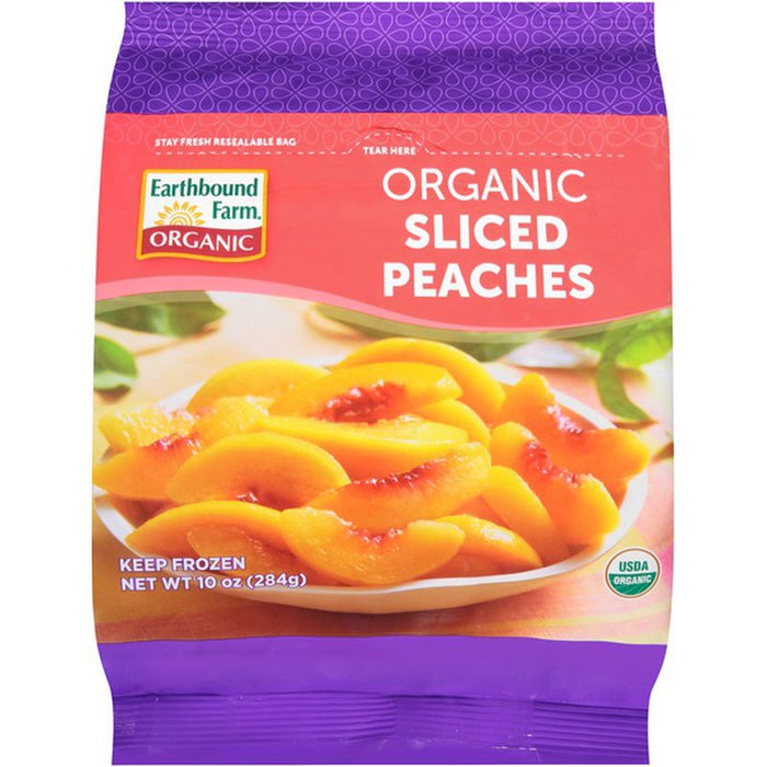 Earthbound Farms Organic Sliced Peaches 300g
