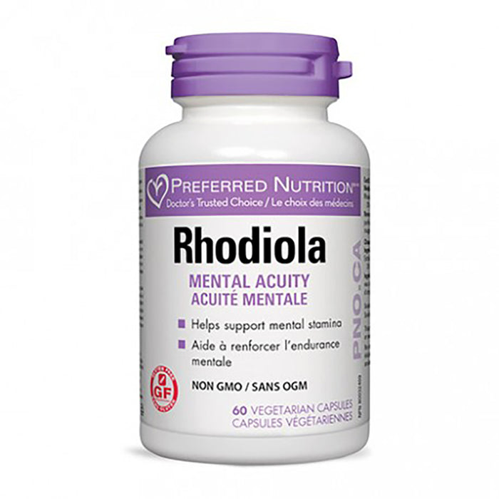 Preferred Nutrition Rhodiola 60vcaps