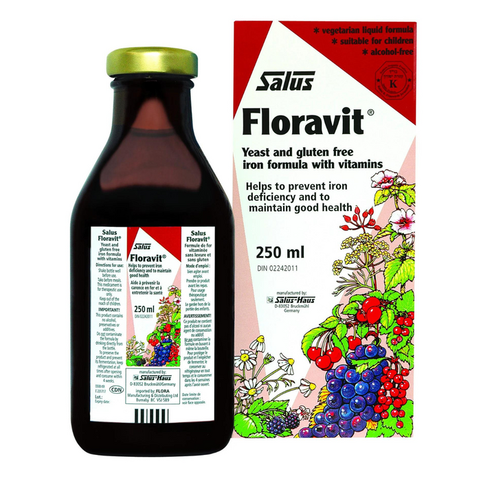 Salus Floravit Yeast Free Iron 250ml