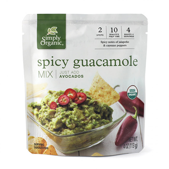 Simply Organic Spicy Guacamole Mix