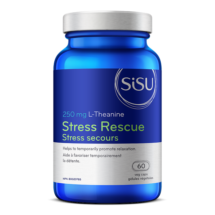 Sisu Stress Rescue L-Theanine 60 cap