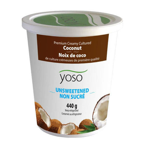 Yoso Creamy Cultured Coconut Yogurt Unsweetened 440g