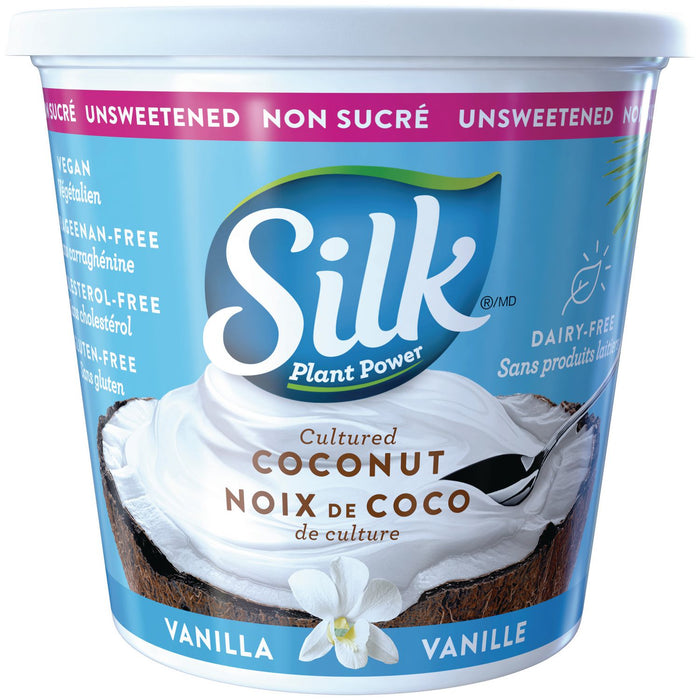 Silk Coconut Yogurt Unsweetened Vanilla 680g